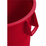 Sparta Bronco Round Waste Containers, Open Top, 44 gal Capacity, Red, 3/Carton (CFS84104405CT) Case of 3