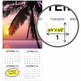 Mead Paradise Monthly Wall Calendar, 12" x 12", 1.37" x 1.56" Block, 12-Month, Jan 2027-Dec 2027 (AAGLME17810) Each