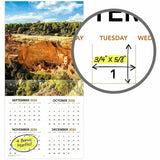 Mead National Parks Monthly Wall Calendar, 12" x 12", 1.37" x 1.56" Block, 12-Month, Jan 2027-Dec 2027 (AAGLME30810) Each