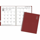 Mead BIG PLANS Weekly/Monthly Planner, 8½" x 11", 15-Month, Oct 2026-Dec 2027, Red Poly Cover (AAGCR30900) Each