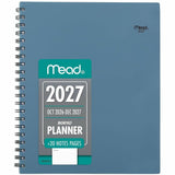Mead Basic Weekly/Monthly Planner, Letter, 8½" x 11", 15-Month, Oct 2026-Dec 2027 (AAGCRM90020) Each