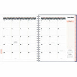 Mead CatCoq Berry Branches Weekly/Monthly Planner, Letter, 8½" x 11", 15-Month, Oct 2026-Dec 2027 (AAGCC01905) Each