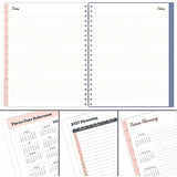 Mead CatCoq Berry Branches Weekly/Monthly Planner, Letter, 8½" x 11", 15-Month, Oct 2026-Dec 2027 (AAGCC01905) Each