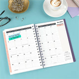 Mead CatCoq Retro Flower Weekly/Monthly Planner, 5½" x 8½", 15-Month, Oct 2027-Dec 2027 (AAGCC02200) Each