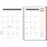 Mead CatCoq Retro Flower Weekly/Monthly Planner, 5½" x 8½", 15-Month, Oct 2027-Dec 2027 (AAGCC02200) Each