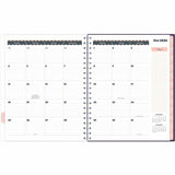 Mead CatCoq Retro Flower Weekly/Monthly Planner, Letter, 8½" x 11", 15-Month, Oct 2027-Dec 2027 (AAGCC02905) Each