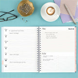 Mead CatCoq Retro Flower Weekly/Monthly Planner, Letter, 8½" x 11", 15-Month, Oct 2027-Dec 2027 (AAGCC02905) Each