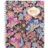Mead CatCoq Retro Flower Weekly/Monthly Planner, Letter, 8½" x 11", 15-Month, Oct 2027-Dec 2027 (AAGCC02905) Each