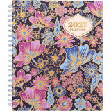 Mead CatCoq Retro Flower Weekly/Monthly Planner, Letter, 8½" x 11", 15-Month, Oct 2027-Dec 2027 (AAGCC02905) Each