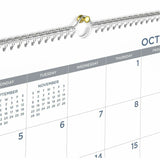 Mead BIG PLANS Monthly Wall Calendar, 12" x 15", 2.18" x 2.81" Block, 15-Month, Oct 2026-Dec 2027 (AAGCR30707) Each