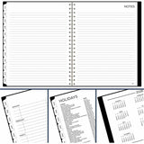 Mead BIG PLANS Weekly/Monthly Planner, Letter, 8½" x 11", 15-Month, Oct 2026-Dec 2027 (AAGCRW63005) Each