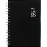 Mead BIG PLANS Weekly/Monthly Planner, 5½" x 8½", 15-Month, Oct 2026-Dec 2027 (AAGCRW43005) Each