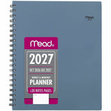 Mead Basic Weekly/Monthly Planner, Letter, 8½" x 11", 15-Month, Oct 2027-Dec 2027 (AAGCRW62020) Each