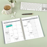 Mead Basic Weekly/Monthly Planner, Letter, 8½" x 11", 15-Month, Oct 2027-Dec 2027 (AAGCRW62093) Each