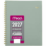 Mead Basic Weekly/Monthly Planner, Letter, 8½" x 11", 15-Month, Oct 2027-Dec 2027 (AAGCRW62093) Each