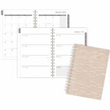 Cambridge Desert Grain Weekly/Monthly Planner, 5½" x 8½", 12-Month, Jan 2027-Dec 2027, Brown Poly Cover (AAG1845200) Each