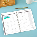 Cambridge Desert Grain Weekly/Monthly Planner, 5½" x 8½", 12-Month, Jan 2027-Dec 2027, Brown Poly Cover (AAG1845200) Each