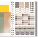 Cambridge Desert Grain Weekly/Monthly Planner, 5½" x 8½", 12-Month, Jan 2027-Dec 2027, Brown Poly Cover (AAG1845200) Each