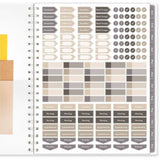 Cambridge Desert Grain Weekly/Monthly Planner, Letter, 8½" x 11", 12-Month, Jan 2027-Dec 2027, Brown Poly Cover (AAG1845905) Each