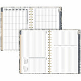Cambridge Denim Blooms Monthly Planner, 5½" x 8½", 12-Month, Jan 2027-Dec 2027 (AAG1850202) Each
