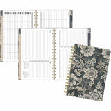 Cambridge Denim Blooms Monthly Planner, 5½" x 8½", 12-Month, Jan 2027-Dec 2027 (AAG1850202) Each