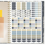 Cambridge Denim Blooms Monthly Planner, Letter, 8½" x 11", 12-Month, Jan 2027-Dec 2027 (AAG1850902) Each