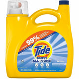 Tide Simply All-in-1 Detergent, 107 fl oz, Refreshing Breeze, Clean Scent (PGC26840) Case of 4