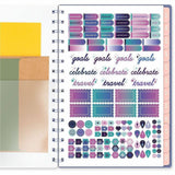 Mead CatCoq Berry Branches Weekly/Monthly Planner, 5½" x 8½", 15-Month, Oct 2026-Dec 2027 (AAGCC01200) Each