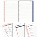 Mead CatCoq Berry Branches Weekly/Monthly Planner, 5½" x 8½", 15-Month, Oct 2026-Dec 2027 (AAGCC01200) Each