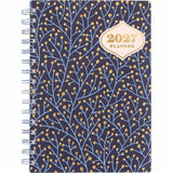 Mead CatCoq Berry Branches Weekly/Monthly Planner, 5½" x 8½", 15-Month, Oct 2026-Dec 2027 (AAGCC01200) Each