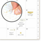 At-A-Glance WorkStyle Focus Planner, Letter, 8½" x 11", 12-Month, Jan 2027-Dec 2027, Champagne Poly Cover (AAG160690544) Each