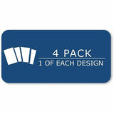 Roaring Spring Lifenotes 4-pack Small Notebooks, 15 lb Basis Weight, 5.5" x 7", White Paper, Wire Bound, 6/Carton (ROA12531CT) Case of 6