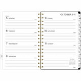Mead BIG PLANS Tea Part Weekly/Monthly Planner, 5½" x 8½", 15-Month, Oct 2026-Dec 2027 (AAG1834430) Each