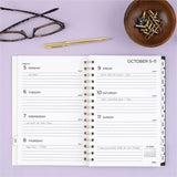 Mead BIG PLANS Tea Part Weekly/Monthly Planner, 5½" x 8½", 15-Month, Oct 2026-Dec 2027 (AAG1834430) Each