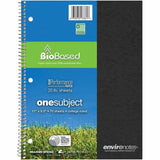 Roaring Spring Environotes Wirebound Notebook, 20 lb Basis Weight, 11" x 8.5", White Paper, 1 Subject(s), 24/Carton (ROA13361CT) Case of 24