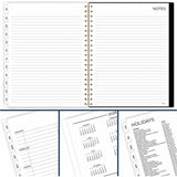 Mead BIG PLANS Tea Part Weekly/Monthly Planner, Letter, 8½" x 11", 15-Month, Oct 2026-Dec 2027 (AAG1834630) Each