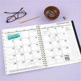 Mead BIG PLANS Tea Part Weekly/Monthly Planner, Letter, 8½" x 11", 15-Month, Oct 2026-Dec 2027 (AAG1834630) Each