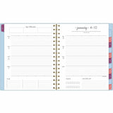 At-A-Glance Harmony Weekly/Monthly Planner, 7" x 8¾", 13-Month, Jan 2027-Jan 2028, Ice Blue Poly Cover (AAG109980538) Each