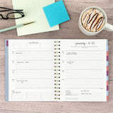 At-A-Glance Harmony Weekly/Monthly Planner, 7" x 8¾", 13-Month, Jan 2027-Jan 2028, Ice Blue Poly Cover (AAG109980538) Each
