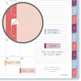 At-A-Glance Harmony Weekly/Monthly Planner, 7" x 8¾", 13-Month, Jan 2027-Jan 2028, Ice Blue Poly Cover (AAG109980538) Each