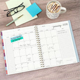 At-A-Glance Harmony Weekly/Monthly Planner, Letter, 8½" x 11", 13-Month, Jan 2027-Jan 2028, Ice Blue Poly Cover (AAG109990538) Each