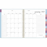 At-A-Glance Harmony Weekly/Monthly Planner, Letter, 8½" x 11", 13-Month, Jan 2027-Jan 2028, Ice Blue Poly Cover (AAG109990538) Each