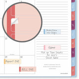 At-A-Glance Harmony Weekly/Monthly Planner, Letter, 8½" x 11", 13-Month, Jan 2027-Jan 2028, Ice Blue Poly Cover (AAG109990538) Each
