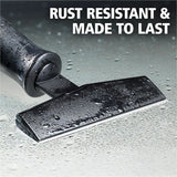 Rubbermaid Commercial Glass Scraper, 1.3" x 4.3" x 9.7", Black (RCP2221952) Each