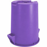 Sparta Bronco Round Waste Containers, Open Top, 44 gal Capacity, Purple, 3/Carton (CFS84104489CT) Case of 3