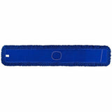 Genuine Joe 48" Fringed Dust Mops, Looped Ends, Blue (GJO01287) Each