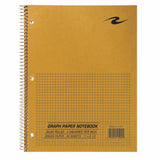 Roaring Spring Graph Paper Notebook, 15 lb Basis Weight, Letter, 11" x 8½", 8.5" x 11", Green Paper, 24/Carton (ROA11209CT) Case of 24