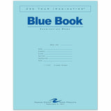 Roaring Spring Examination Book, 15 lb Basis Weight, 11" x 8.5", Wide Ruled Red Margin, 8 Sheets (ROA77517CT) Case of 10