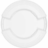Sparta Bronco Round Waste Containers, Open Top, 44 gal Capacity, White  (CFS84104402) Each