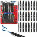 Sharpie Creative Markers, Assorted Ink, Brush Marker Point, Multipurpose, 36/Pack (SAN2221927) Pack of 36